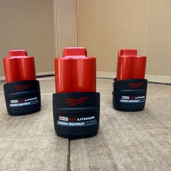 M12 5.0 Milwaukee Batteries 