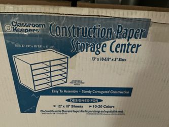 Construction paper storage