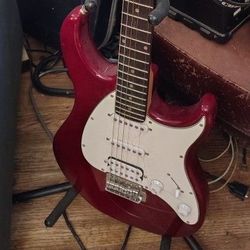 Red Peavey Raptor plus Exp - 4 Pickups