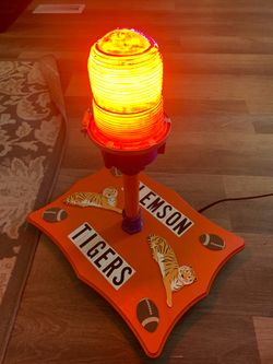 Clemson lamp
