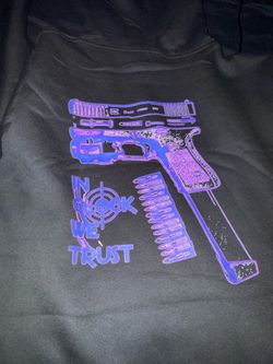 In Glock we trust hoodie large Any trades or offers
