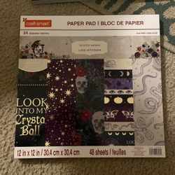 Halloween scrapbook paper 