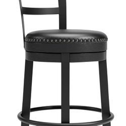 Two Ashley Valebeck Swivel Bar Stools ,Excellent Condition ,Only $180