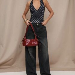 Polka Dot Halter Top