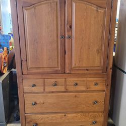 Armoire Hutch With Drawers 