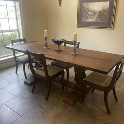 Hand-crafted Black Walnut Dining Table