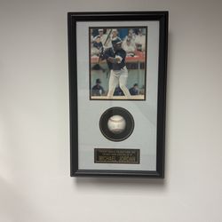 Michael Jordan Signed Autographed Baseball
