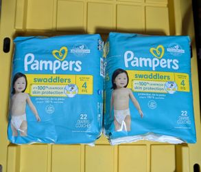 Pampers Sizes 4 Diapers