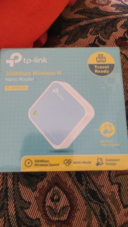 Tp-link 300 Mbps Wireless N Nano Router (Travel Ready)
