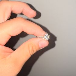 2ct Moissanite Ring Size 6