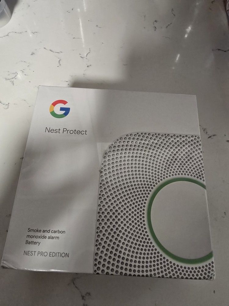 Google Nest Protect PRO EDITION -S3004PWBUS- Smoke & Carbon Alarm NEW