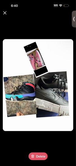 Size 7 black ones never worn