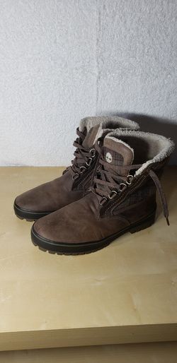 Timberland spruce mountain men winter boots dark brown with 200gr of primaloft size 10.5