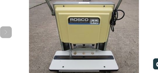 Rosco 370 multiple spindle drill