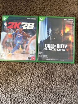NBA 2k26 and Black Ops 7