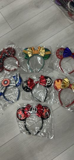 Spider Hero Mouse ears, Mickey ears for Boys and Men, Black & Red Minnie Ears, Mickey Ear, Super Hero Headband, Characters Ears for All Ages