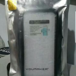 YOUMAKER Full Body Rugged with Built-in Screen Protector Heavy Duty Protection Shockproof Slim Fit Case Cover for New Apple iPhone 8 4.7"Black