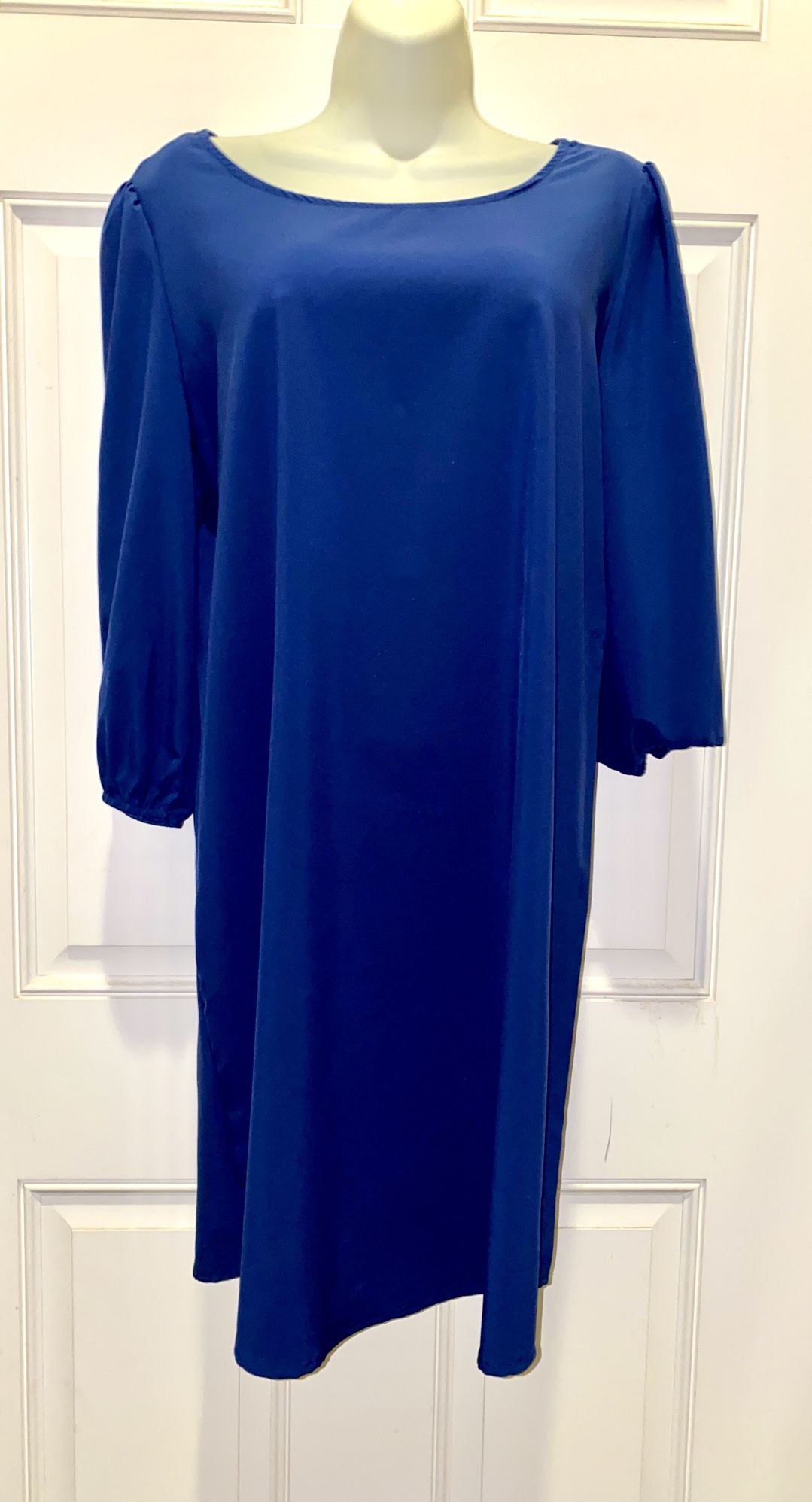 Royal Blue Sheath Dress