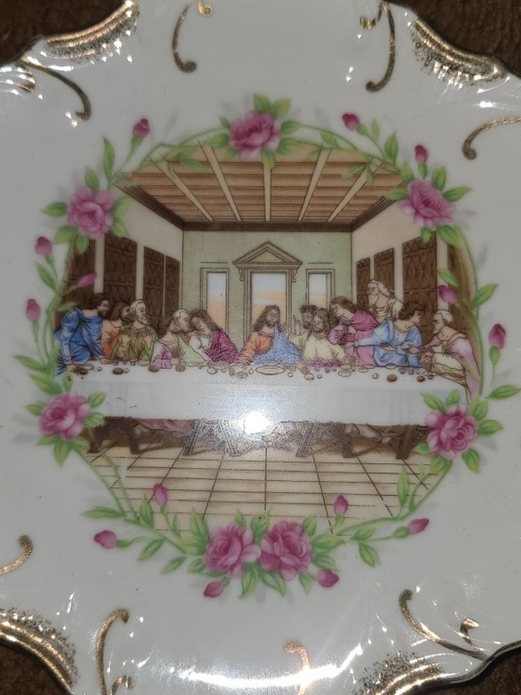 Jesus Last Dinner Plate