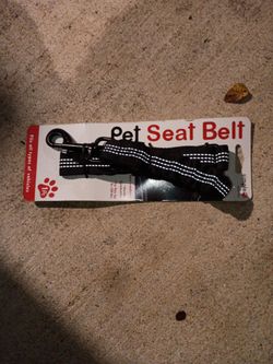 Pet safety belt