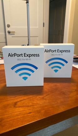 2 Apple AirPort Express WiFi extenders