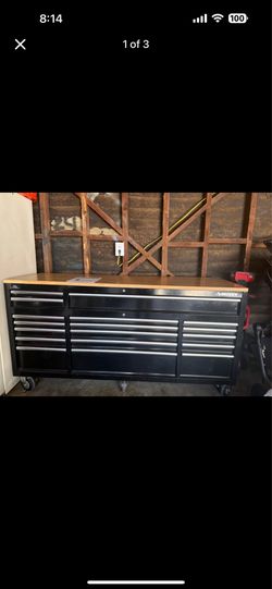 Husky Tool box work bench