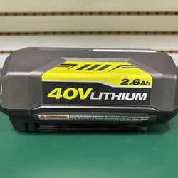 Ryobi 40v - 2.6ah Battery 