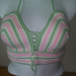 ***NEW*** LisaG7 CROCHETED CROP TOP CT157