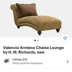 Like New Vintage Chaise Lounge 