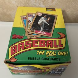 1987 TOPPS Baseball Wax Box 36 Sealed Packs