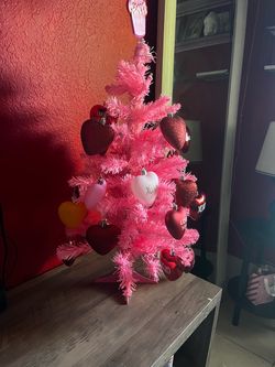 Pink Christmas tree