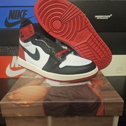 Deadstock Mens Air Jordan 1 Retro High OG (Reimagined Black Toes)