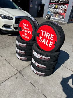 235-45-17 all season Tires 75$ each