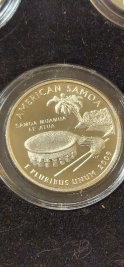 2009-S 6 Silver Quarter  Deep Cameo Mirror Proof Uncirculated