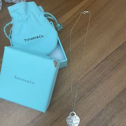 Tiffany & Co. “Love You” Heart Necklace