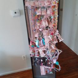Claire's Merchandise, display rack, and all jewelry Included