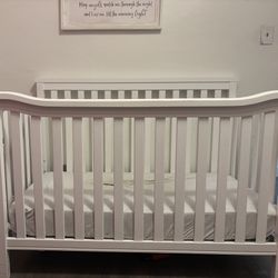 Crib And Changing Table 