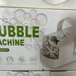 Bubble Machine.  