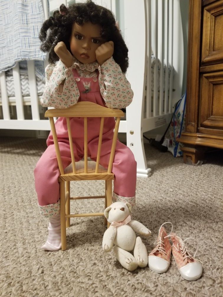 Cece's Time Out by Lynne Randolph Porcelain Doll