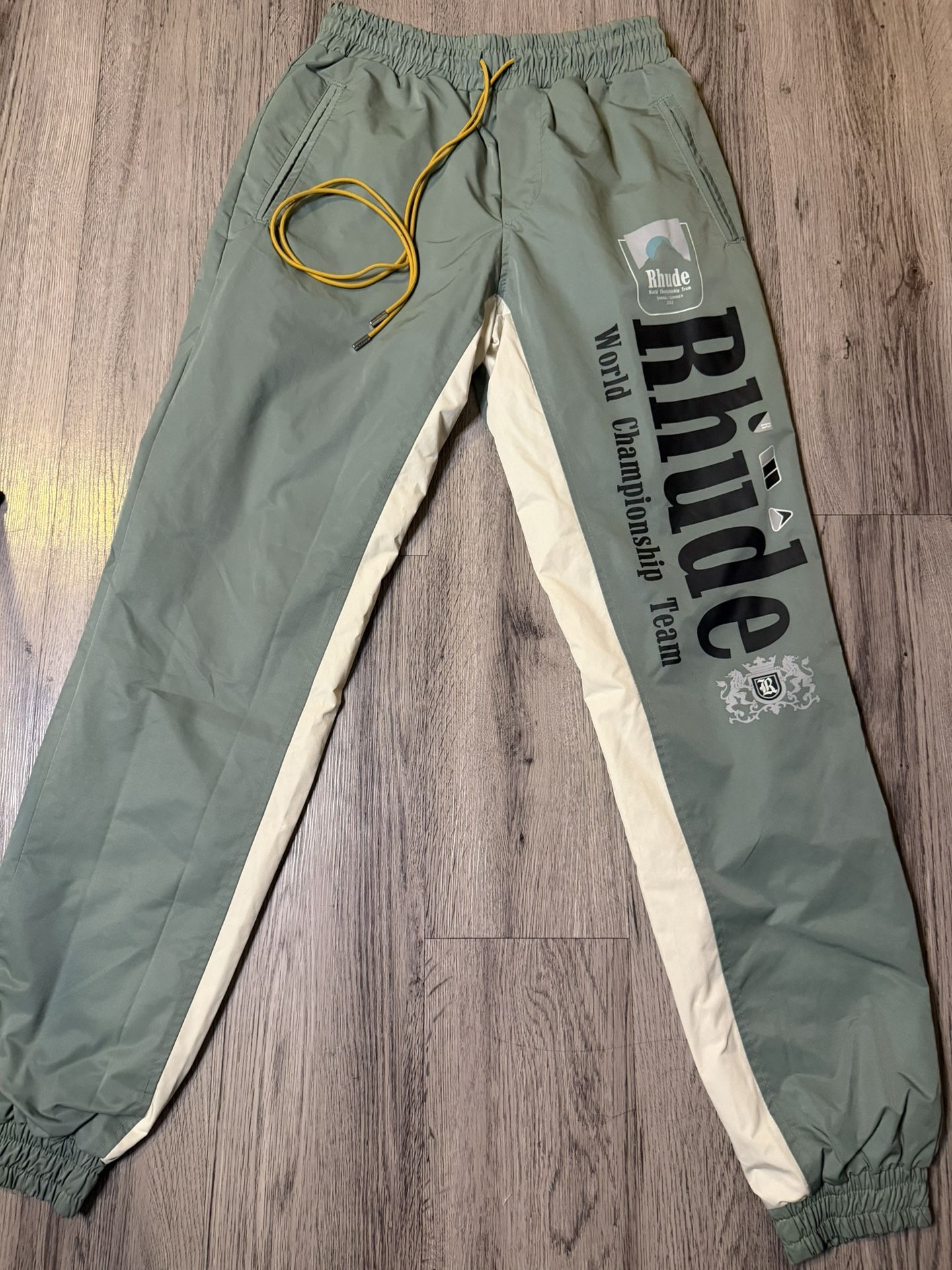 Rhude Track Pants – World Championship Team (Size S)