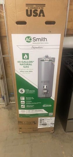 New 40 gal Gas Water Heater (includes installation)