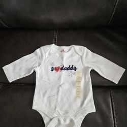 NEW GAP PERFECT BABY ONESIE To 3 Months