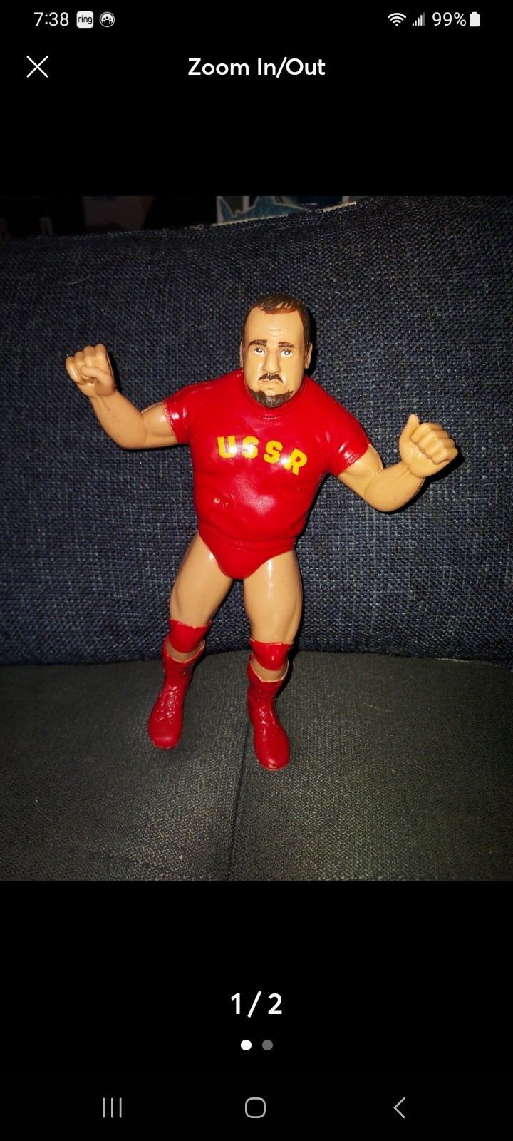 LJN Nikolai Volkoff Wrestling Figure