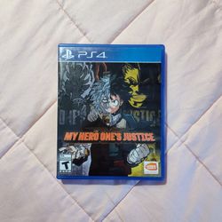 My Hero One's Justice PlayStation 4 Game