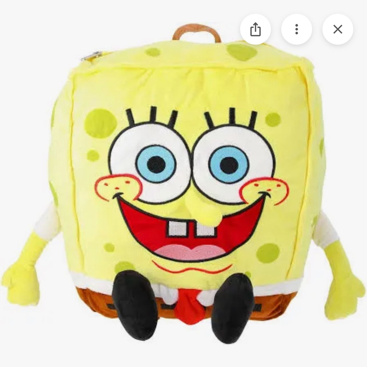 Brand New SpongeBob Backpack 