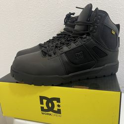 DC steel toe boots  new