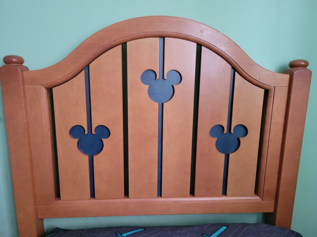 Mickey Mouse Twin Bed