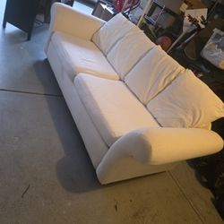 Couch - White Linen - Free