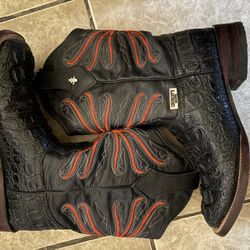 Black Boots Worn Once 