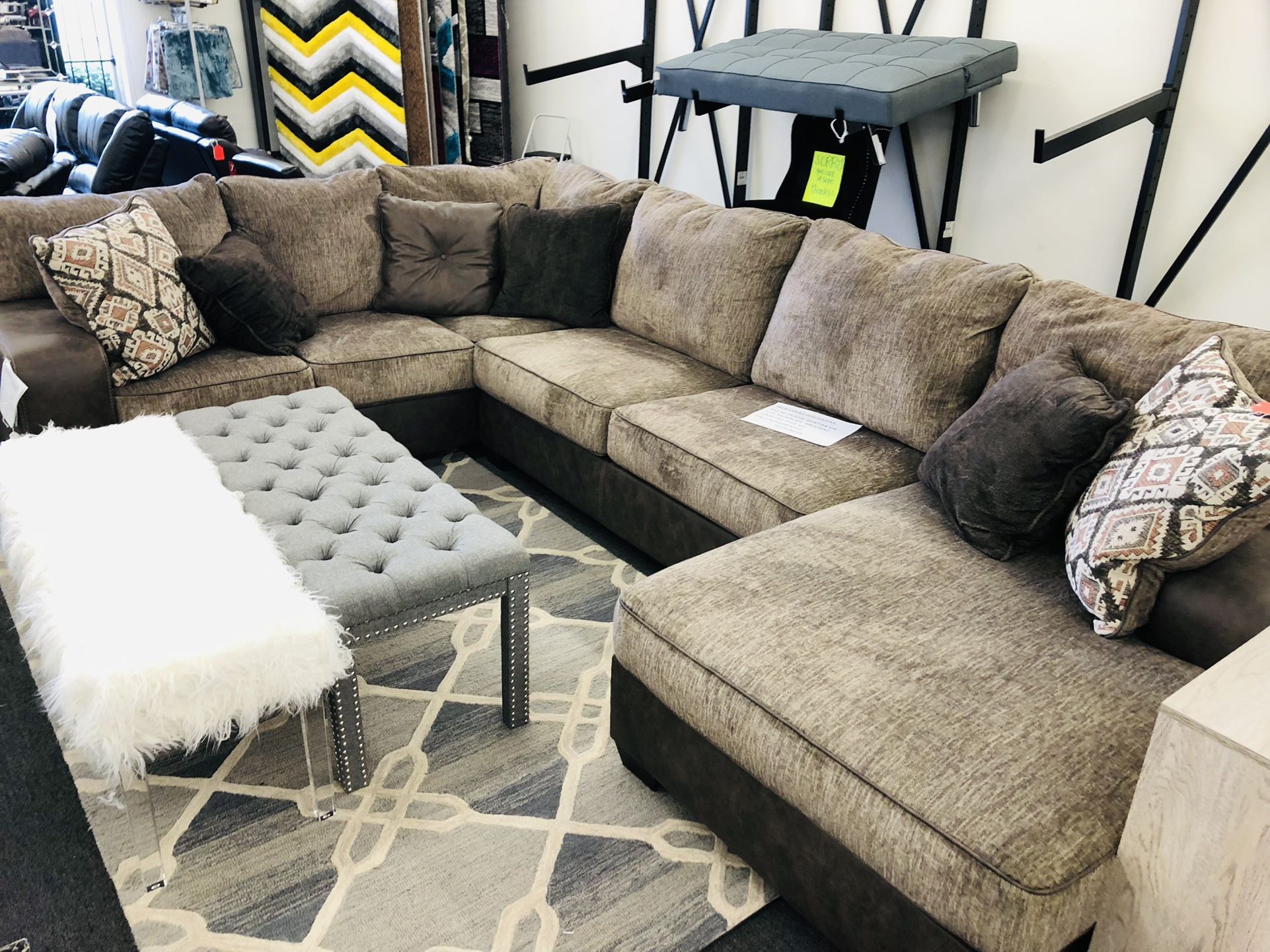 U Shaped Sectional For Sale